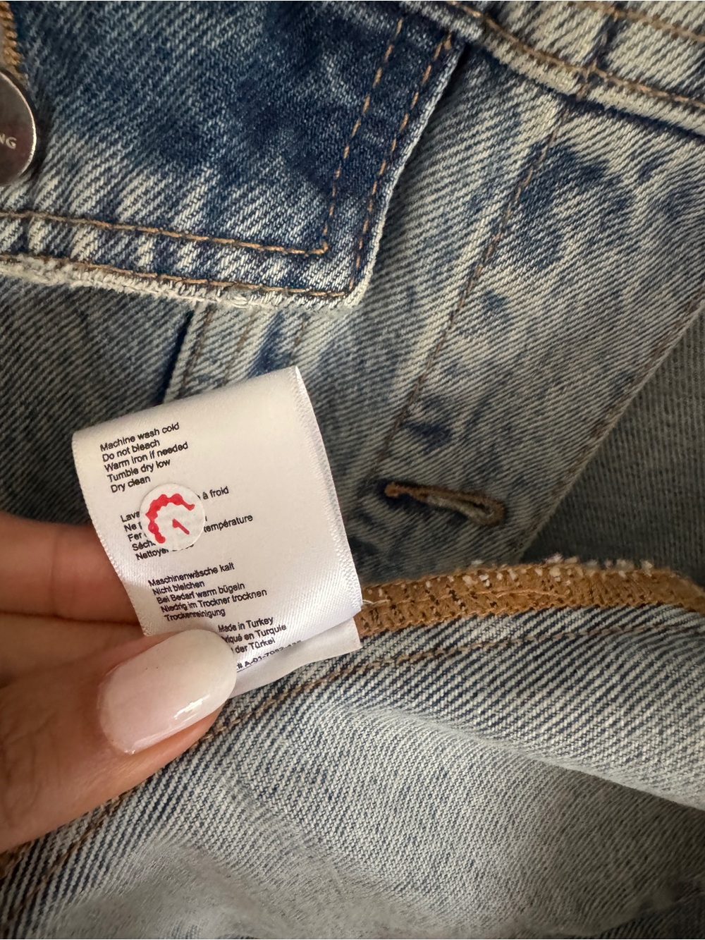 ANINE BING Rory Jacket – oversized vintage denim jacket. Size S - Picture 8 of 10